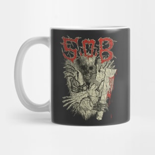 Sabotage Organized Barbarian 1983 Mug